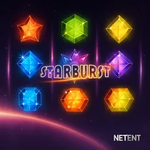 R2Pbet - Starburst Slot Game - NetEnt